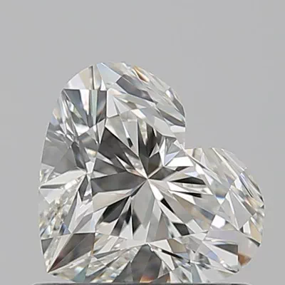0.79ct J VVS1 Rare Carat Ideal Cut Heart Diamond