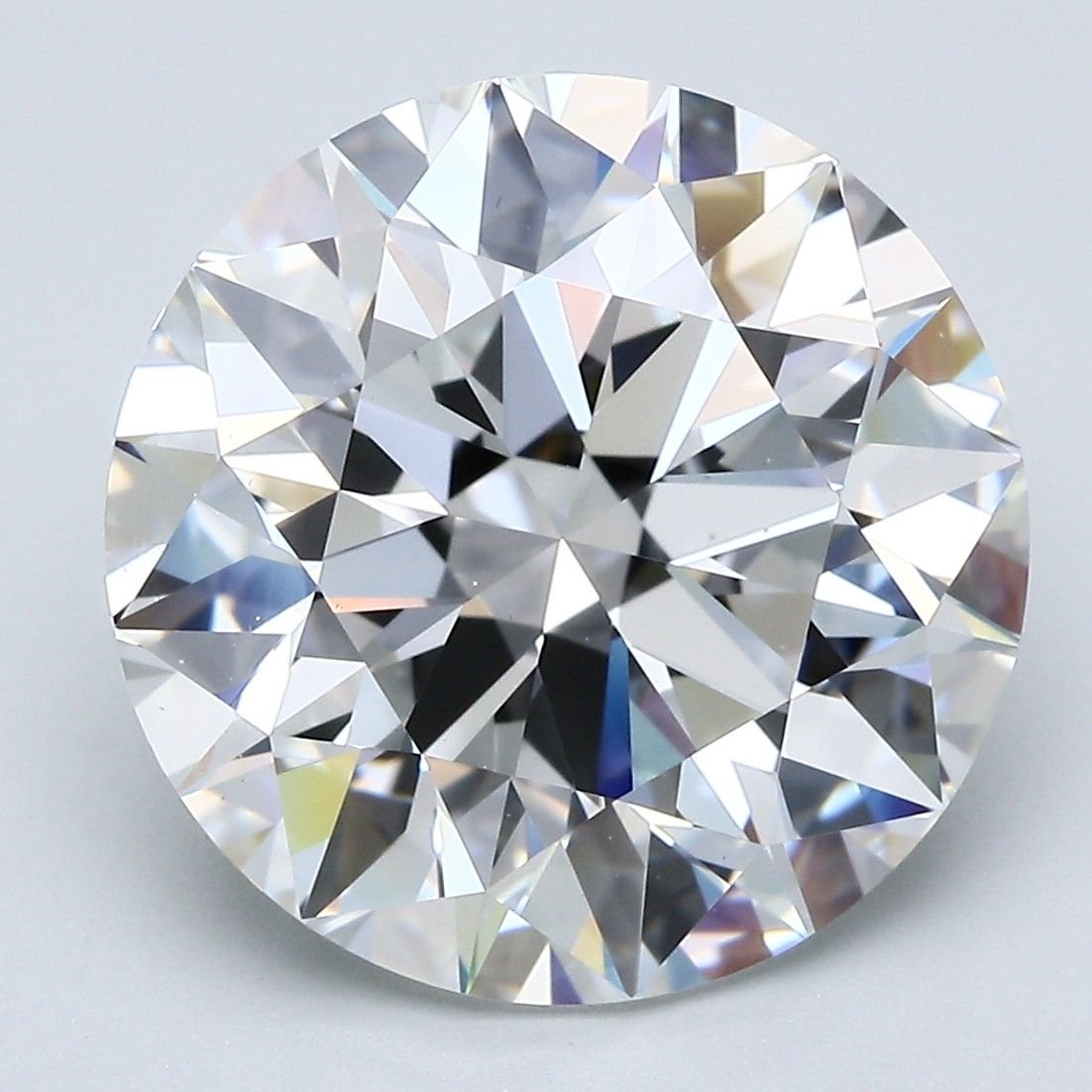 10.05ct F VS2 Rare Carat Ideal Cut Round Diamond