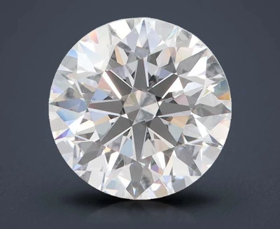4.28ct D FL Rare Carat Ideal Cut Round Lab Grown Diamond
