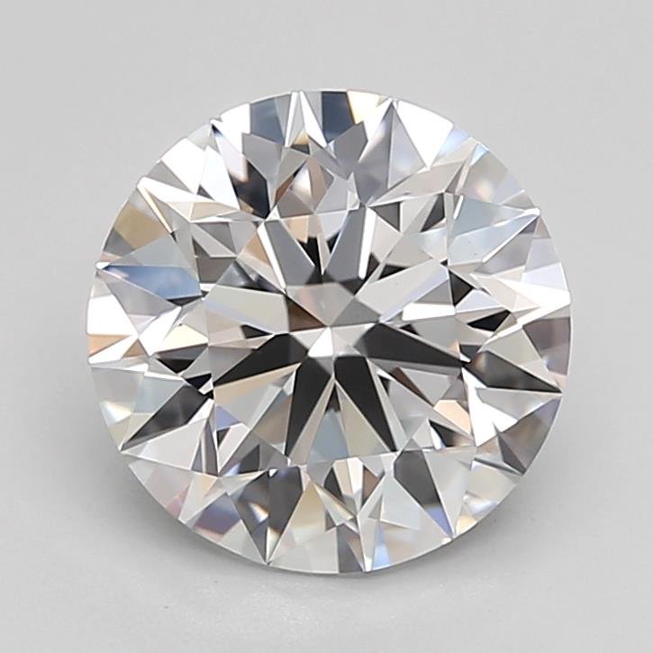 2.30ct E VVS2 Rare Carat Ideal Cut Round Lab Grown Diamond