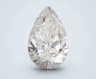 1.60ct E VS1 Rare Carat Ideal Cut Pear Lab Grown Diamond