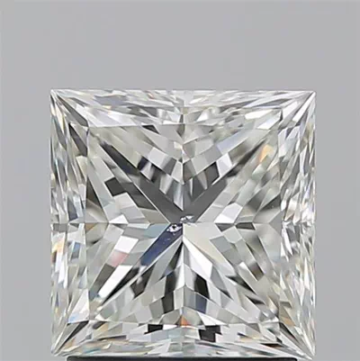 2.01ct J SI1 Very Good Cut Princess Diamond