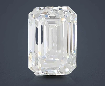 1.32ct D VS1 Very Good Cut Emerald Lab Grown Diamond