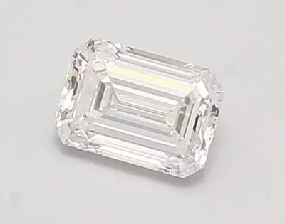 0.84ct D VVS2 Rare Carat Ideal Cut Emerald Lab Grown Diamond