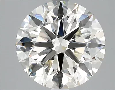 3.08ct J IF Excellent Cut Round Diamond