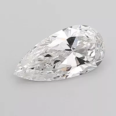 2.15ct F VS1 Excellent Cut Pear Lab Grown Diamond