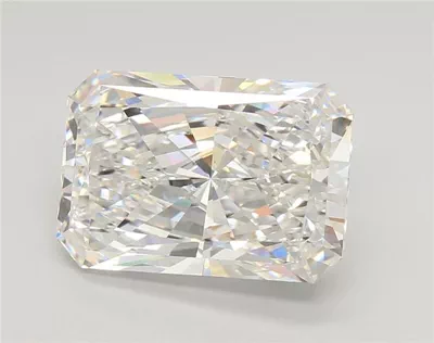 5.57ct F VS1 Rare Carat Ideal Cut Radiant Lab Grown Diamond