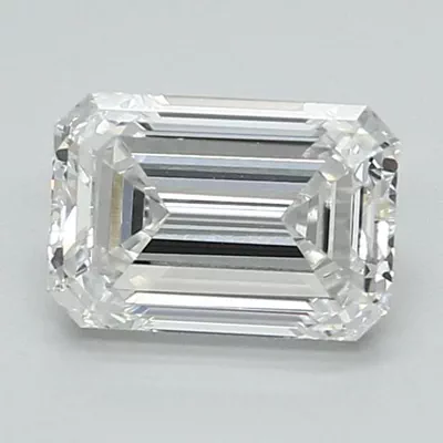 1.71ct E VS1 Rare Carat Ideal Cut Emerald Lab Grown Diamond