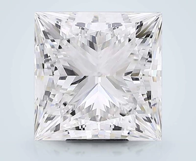 10.04ct F VS1 Rare Carat Ideal Cut Princess Lab Grown Diamond