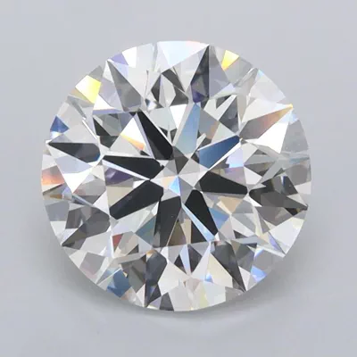 2.44ct D FL Rare Carat Ideal Cut Round Lab Grown Diamond