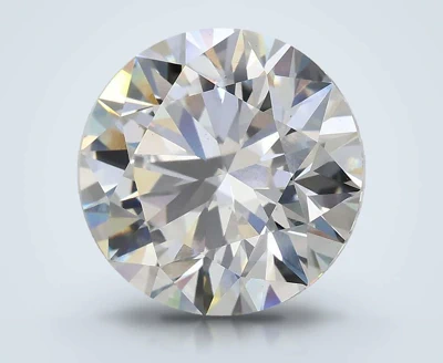 5.04ct E VS2 Rare Carat Ideal Cut Round Lab Grown Diamond