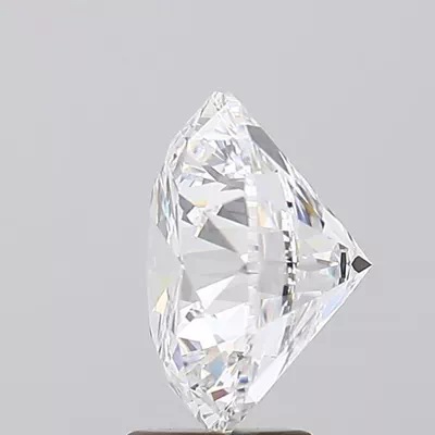 5.21ct D FL Rare Carat Ideal Cut Round Lab Grown Diamond
