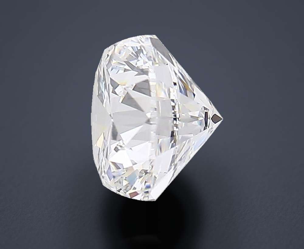 5.21ct D FL Rare Carat Ideal Cut Round Lab Grown Diamond
