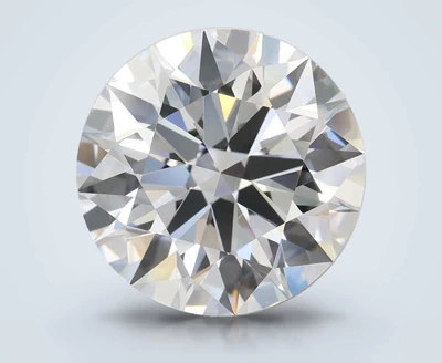 4.08ct D FL Rare Carat Ideal Cut Round Lab Grown Diamond