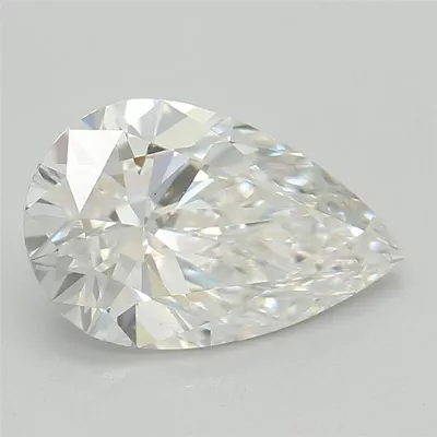 1.06ct E VS1 Rare Carat Ideal Cut Pear Lab Grown Diamond