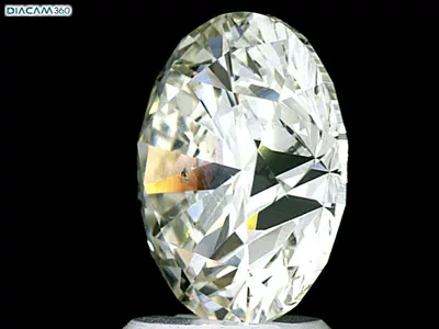3.72ct I SI1 Rare Carat Ideal Cut Round Diamond