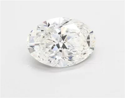 7.03ct H SI1 Rare Carat Ideal Cut Oval Diamond