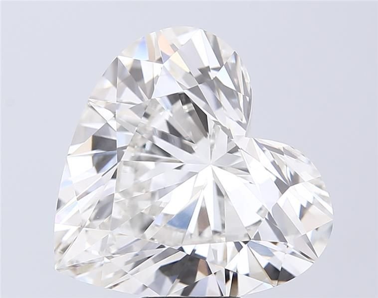 10.04ct F VS1 Rare Carat Ideal Cut Heart Lab Grown Diamond