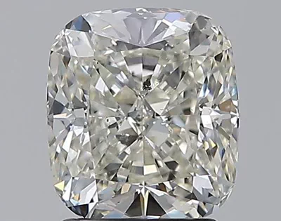 2.01ct K SI2 Very Good Cut Cushion Diamond