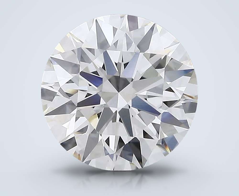 2.09ct H VVS2 Rare Carat Ideal Cut Round Lab Grown Diamond
