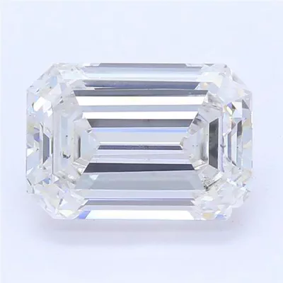 1.41ct E VS2 Rare Carat Ideal Cut Emerald Lab Grown Diamond