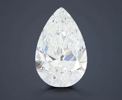 2.01ct E VS1 Rare Carat Ideal Cut Pear Lab Grown Diamond