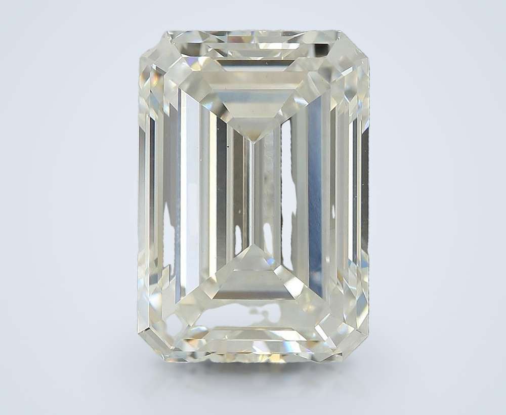 5.29ct F VS1 Rare Carat Ideal Cut Emerald Lab Grown Diamond
