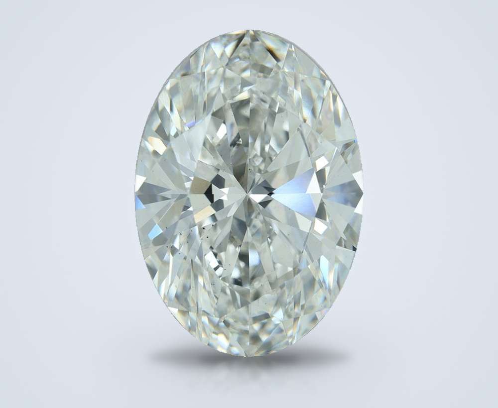 20.02ct F VS2 Rare Carat Ideal Cut Oval Lab Grown Diamond