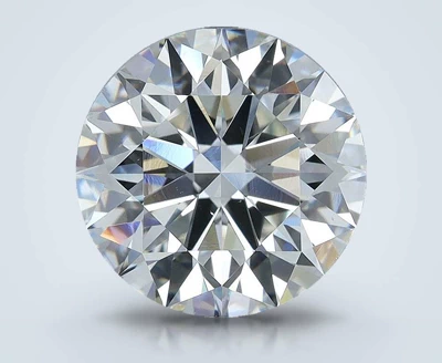3.02ct J VS2 Rare Carat Ideal Cut Round Diamond