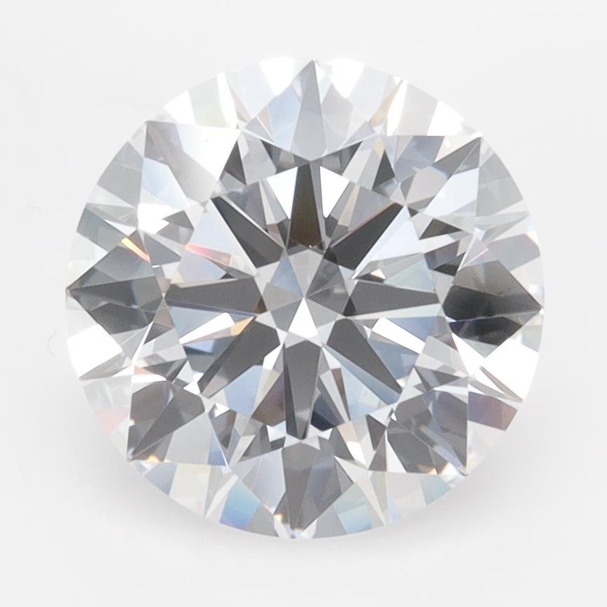 2.96ct D VVS1 Rare Carat Ideal Cut Round Lab Grown Diamond