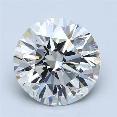 2.41ct G SI2 Rare Carat Ideal Cut Round Diamond