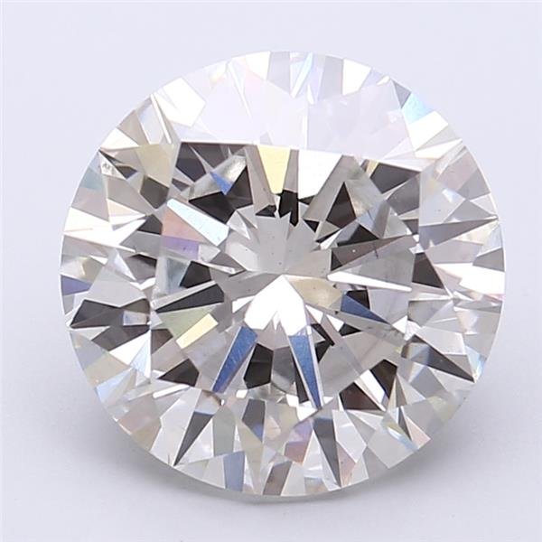 5.00ct G SI1 Excellent Cut Round Lab Grown Diamond