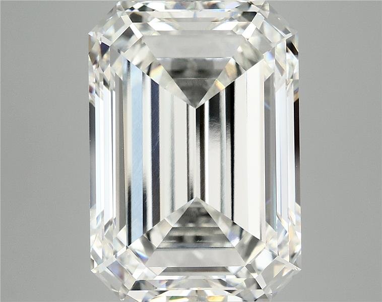12.19ct G VVS2 Rare Carat Ideal Cut Emerald Lab Grown Diamond