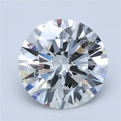 6.81ct G SI1 Rare Carat Ideal Cut Round Diamond
