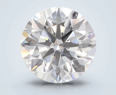 4.06ct D IF Rare Carat Ideal Cut Round Lab Grown Diamond
