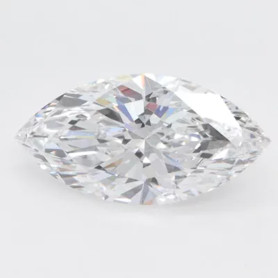 1.51ct D VVS1 Rare Carat Ideal Cut Marquise Lab Grown Diamond