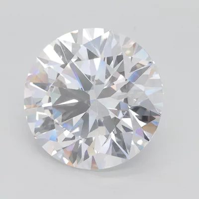 6.03ct D VVS1 Rare Carat Ideal Cut Round Lab Grown Diamond