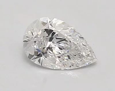 0.73ct D VVS2 Rare Carat Ideal Cut Pear Lab Grown Diamond