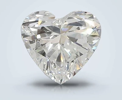 2.37ct E VVS2 Rare Carat Ideal Cut Heart Lab Grown Diamond