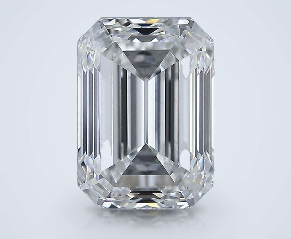 5.63ct G VS1 Rare Carat Ideal Cut Emerald Diamond