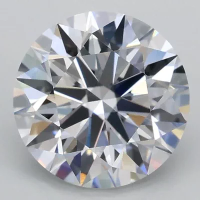 2.04ct D VVS2 Rare Carat Ideal Cut Round Lab Grown Diamond