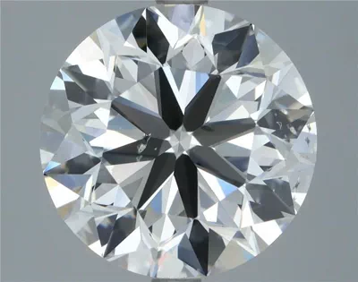4.00ct J SI1 Very Good Cut Round Diamond