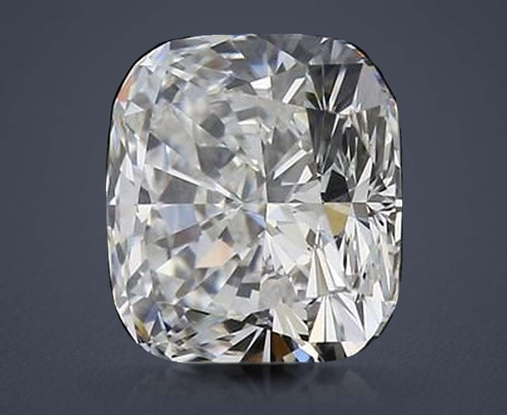 1.08ct G VVS2 Rare Carat Ideal Cut Cushion Diamond