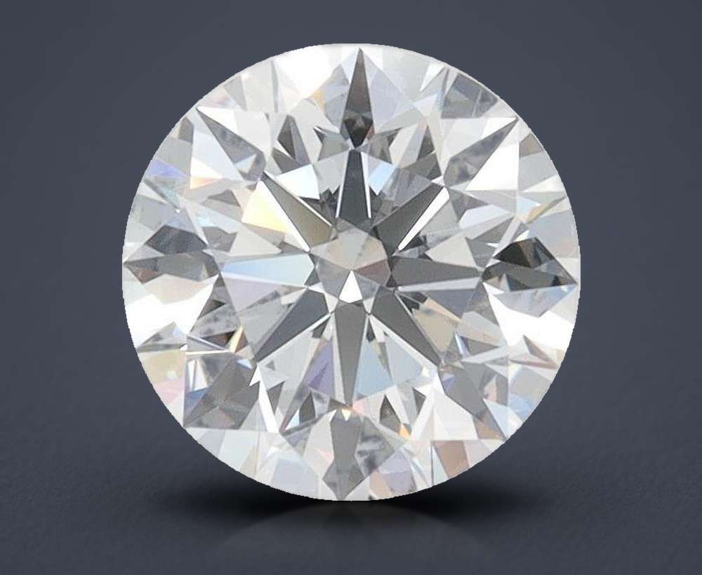 1.50ct D VVS2 Rare Carat Ideal Cut Round Lab Grown Diamond