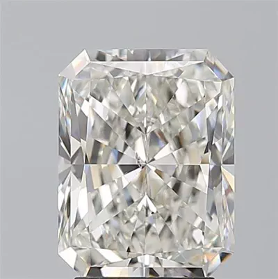 3.03ct I SI1 Rare Carat Ideal Cut Radiant Diamond