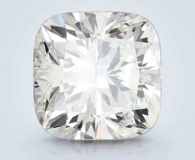 6.23ct F VVS2 Rare Carat Ideal Cut Cushion Lab Grown Diamond