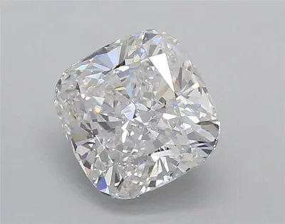 2.02ct E VS1 Rare Carat Ideal Cut Cushion Lab Grown Diamond