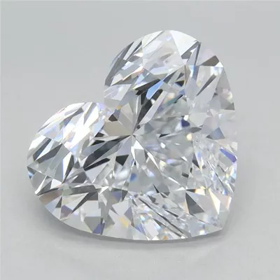 3.00ct D VVS1 Rare Carat Ideal Cut Heart Lab Grown Diamond