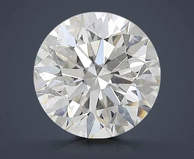4.02ct H SI2 Excellent Cut Round Diamond