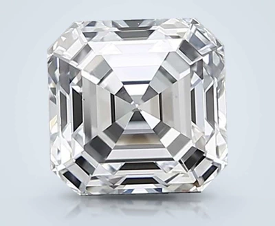 2.00ct E VS1 Very Good Cut Asscher Lab Grown Diamond